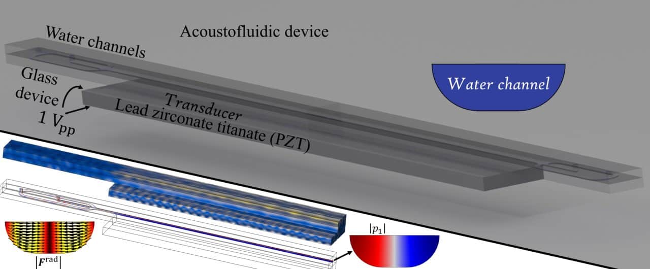 Acoustofluidic_Device_Cell_Sorting