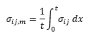  linearized membrane stress tensor calculation